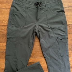 KUHL Womens Skinny HORIZN Hiking Pants Gray 6R